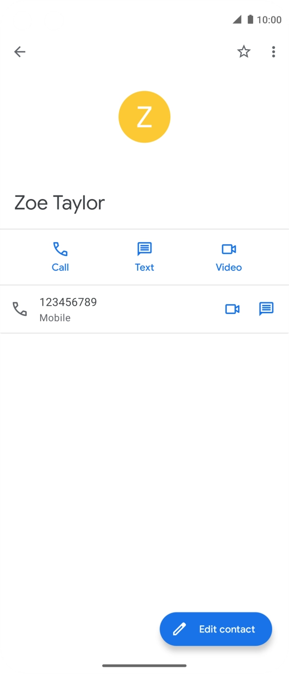 Slide your finger upwards starting from the bottom of the screen to return to the home screen.