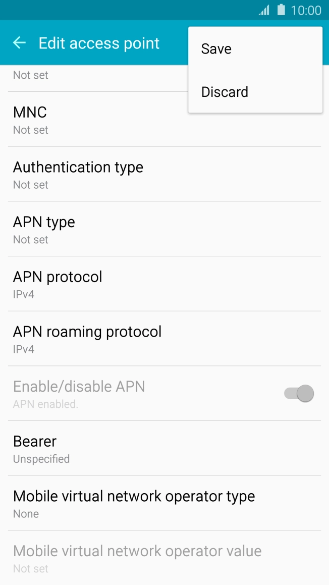 Press Save. Press Save.
