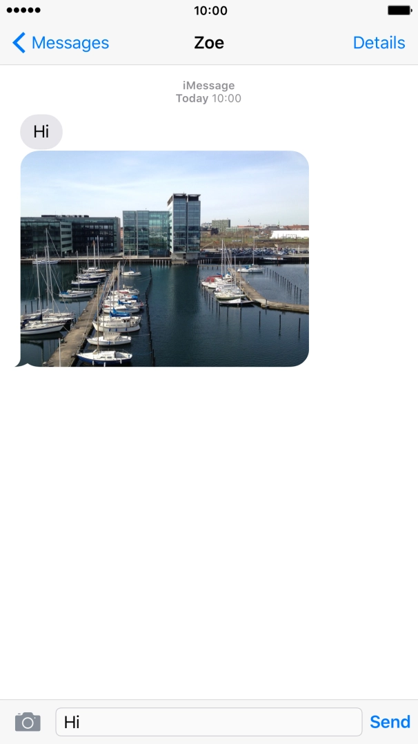 Key in the required reply and press Send. Key in the required reply and press Send.