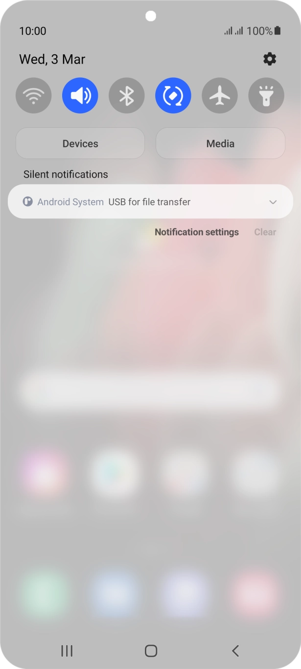 Press Android System.