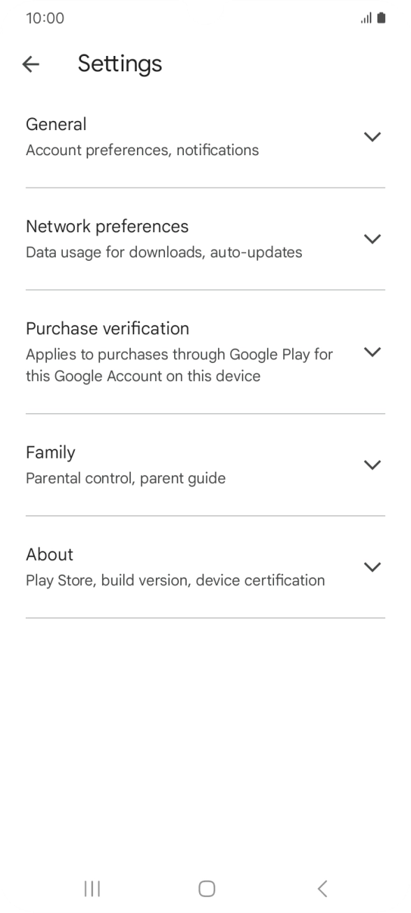 Press Network preferences.