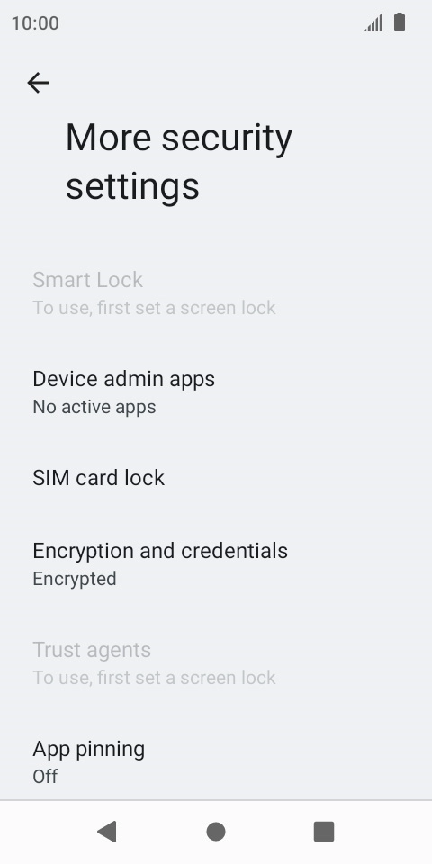 Press SIM card lock.