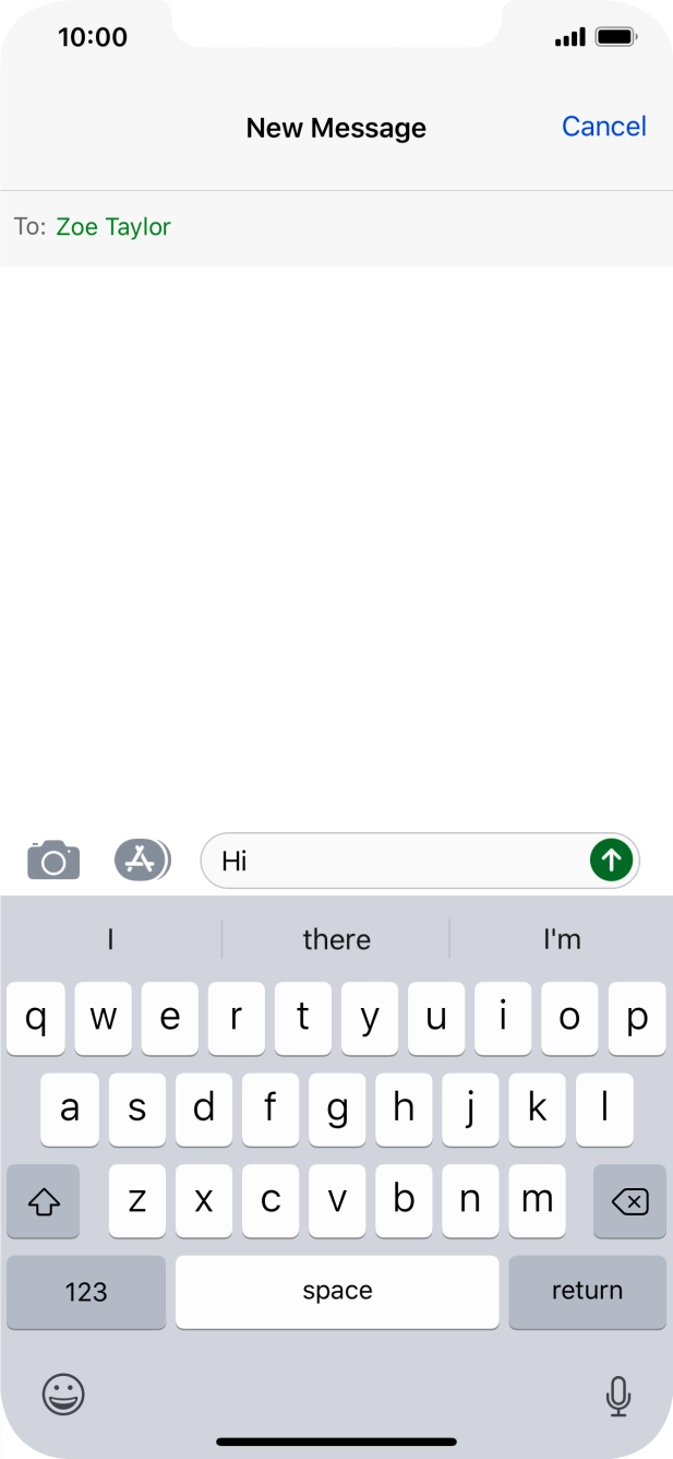 Press the apps icon.
