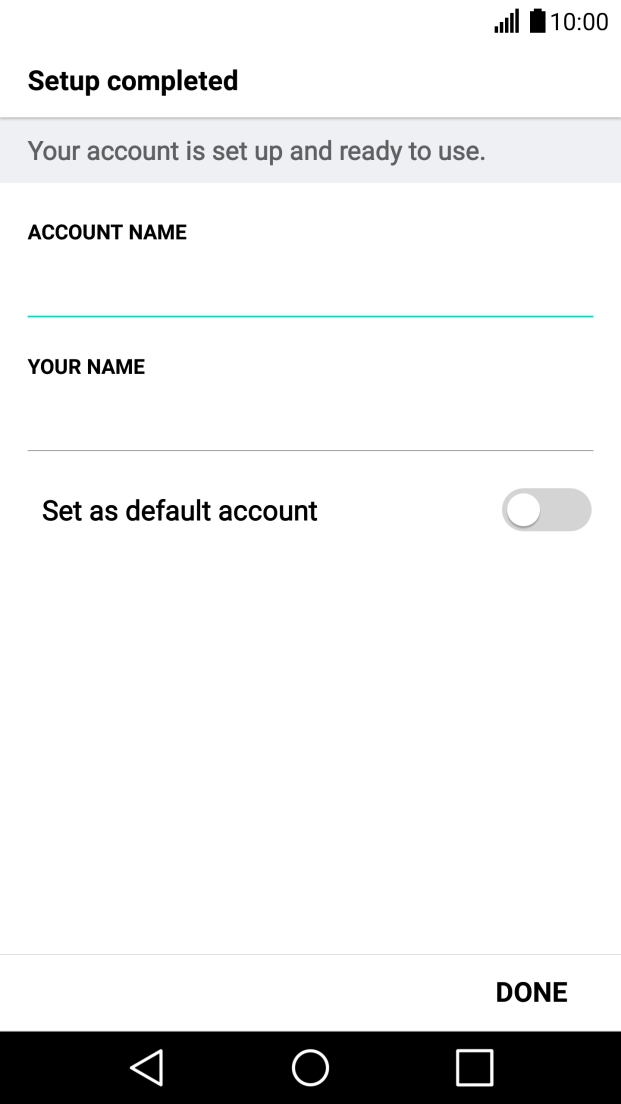Press the field below 