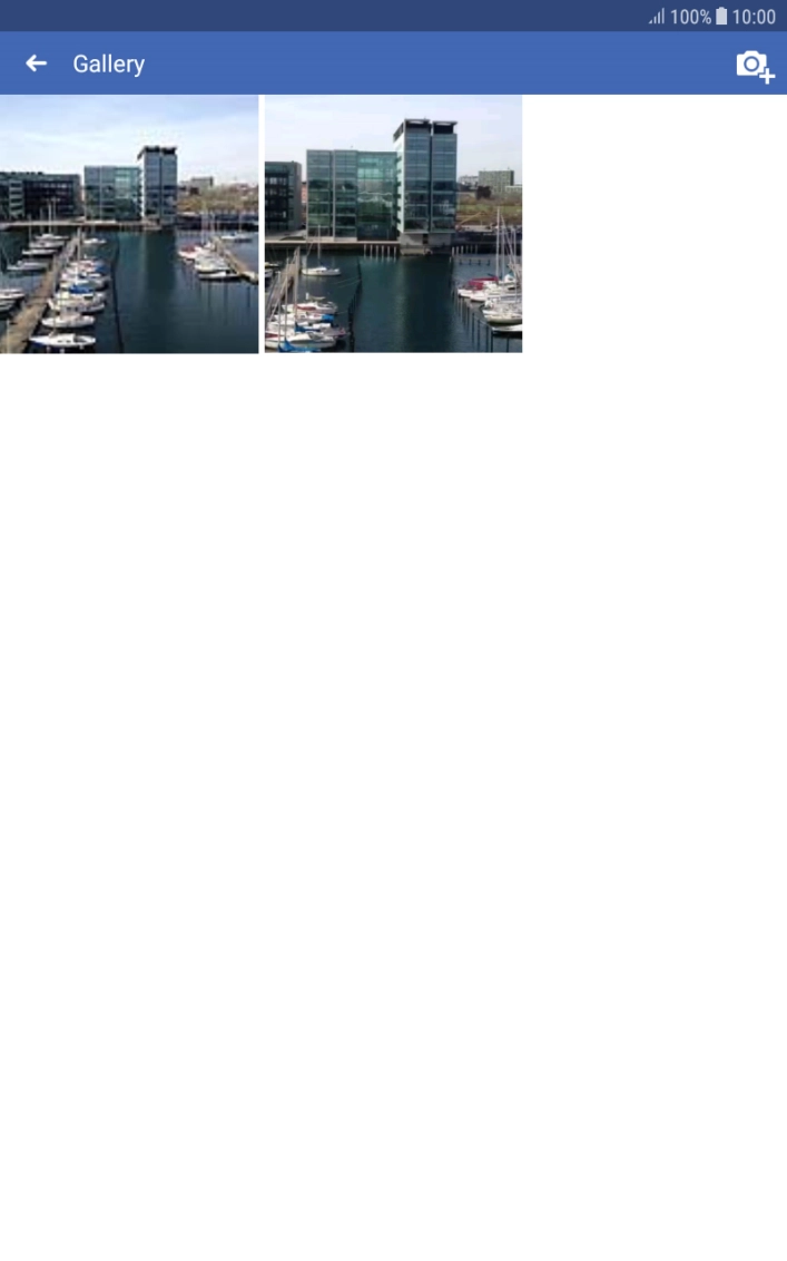 Press the required picture or video clip. Press the required picture or video clip.