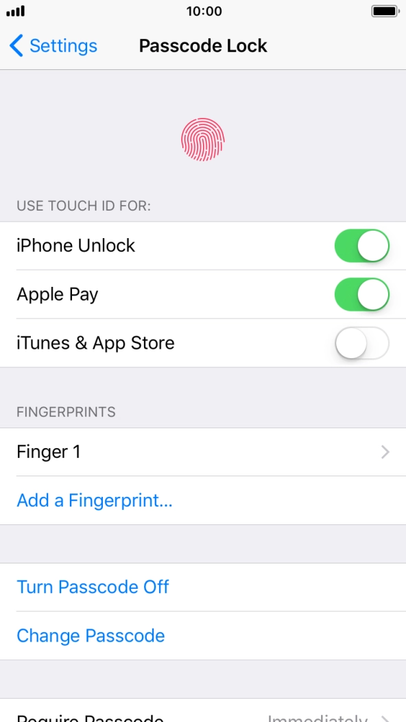 Press the indicator next to Press the indicator next to