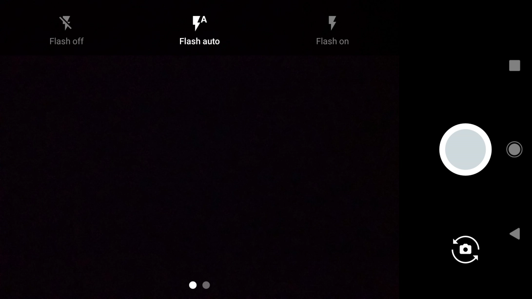 Press the required setting.