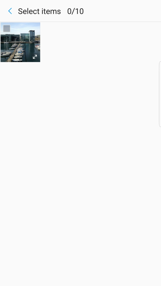 Press the required picture.