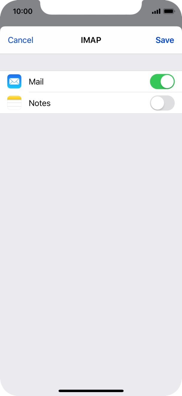 Press Save. Your email account has now been set up. To select more settings for incoming and outgoing server, proceed with the following steps.