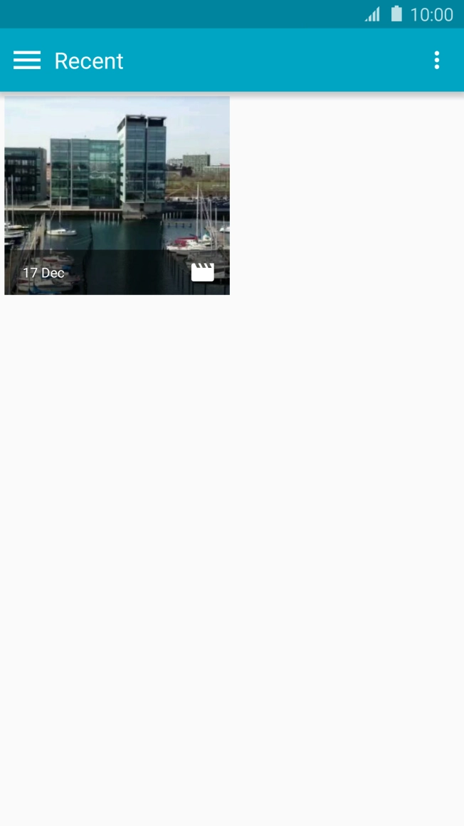 Slide your finger right starting from the left side of the screen. Slide your finger right starting from the left side of the screen.