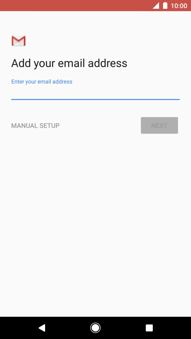 Press the field below 