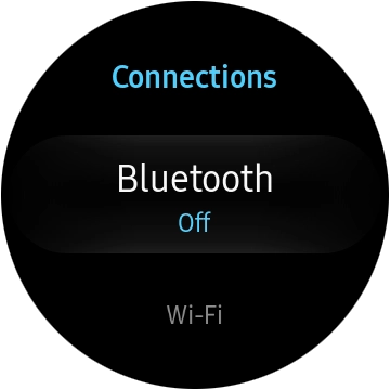Press Bluetooth. Press Bluetooth.