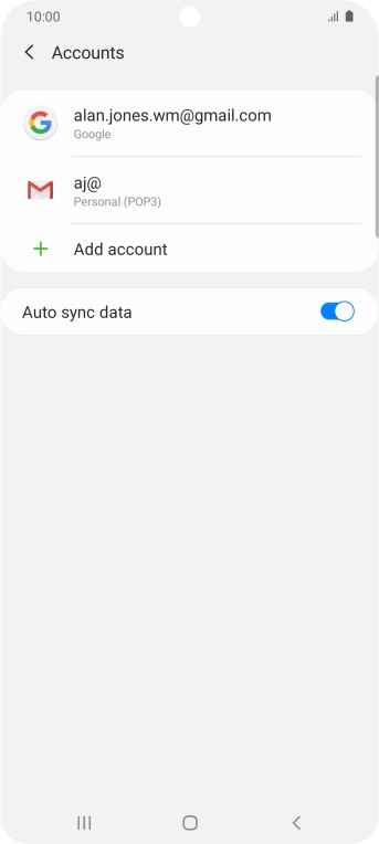 Press the Home key to return to the home screen. Press the Home key to return to the home screen.