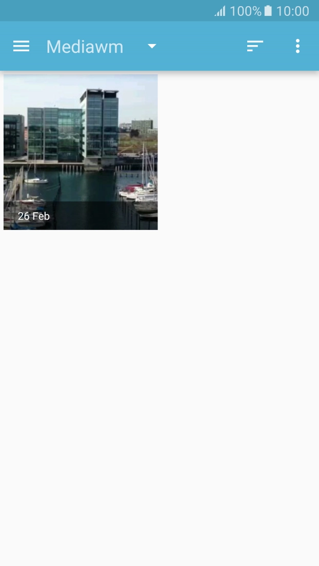 Press the required video clip.