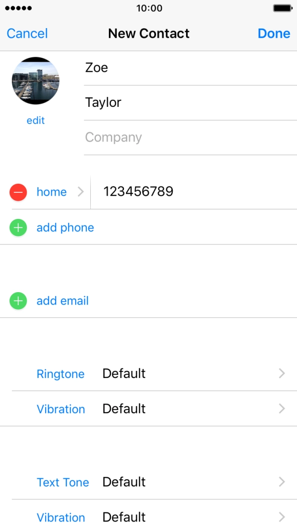 Press add email and key in the required email address.