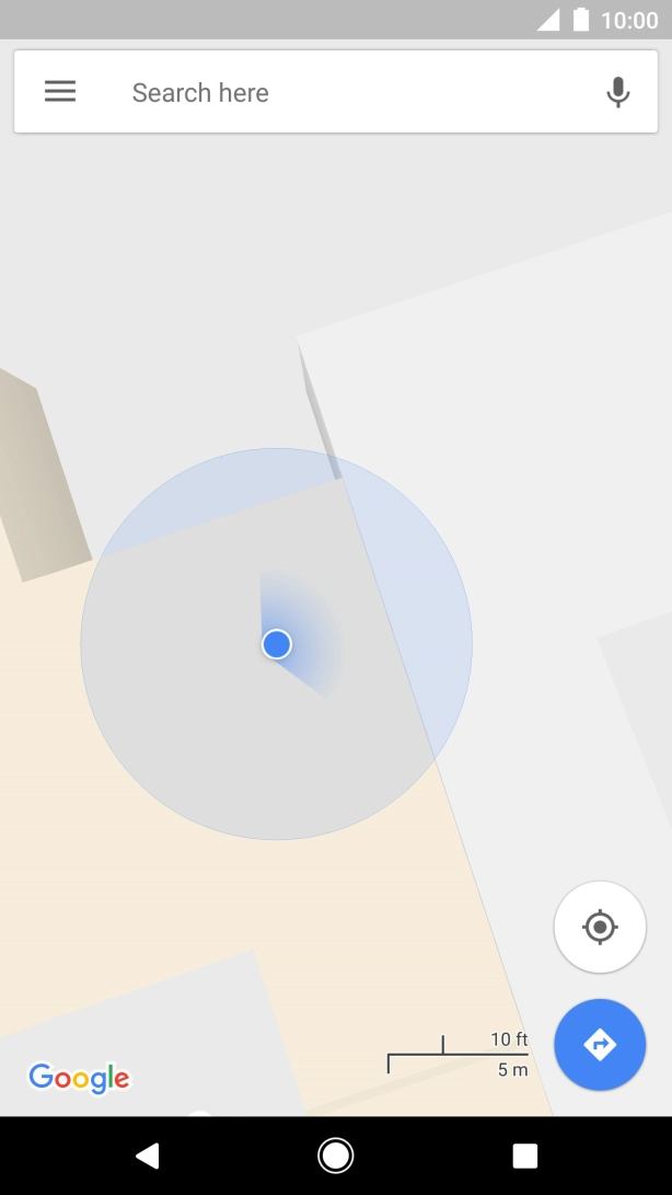 Press the search field and key in the first letters of the name of the destination.