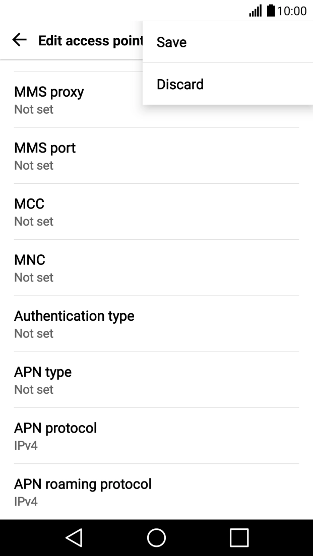 Press Save. Press Save.