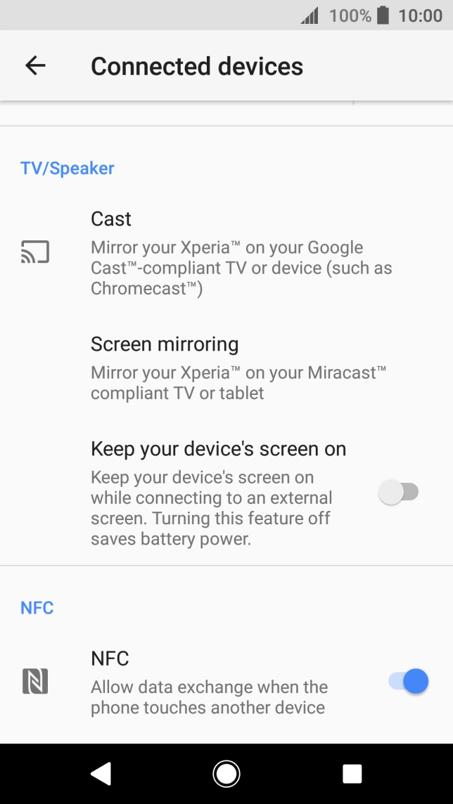 Press the indicator next to Press the indicator next to