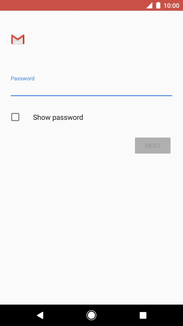 Press the field below 