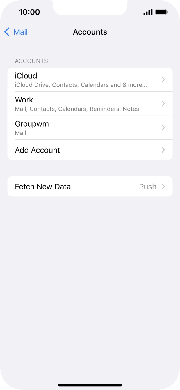 Press Fetch New Data.