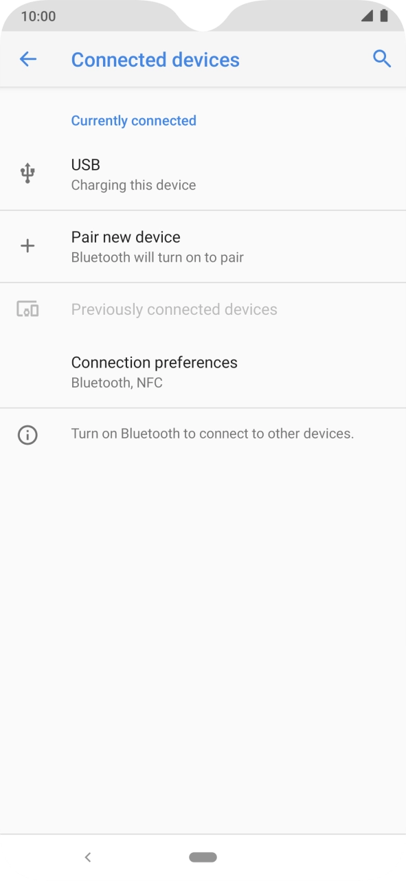 Press Pair new device.