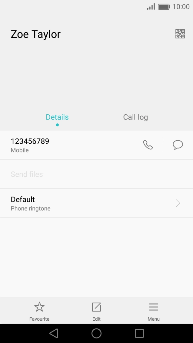 Press the required number.