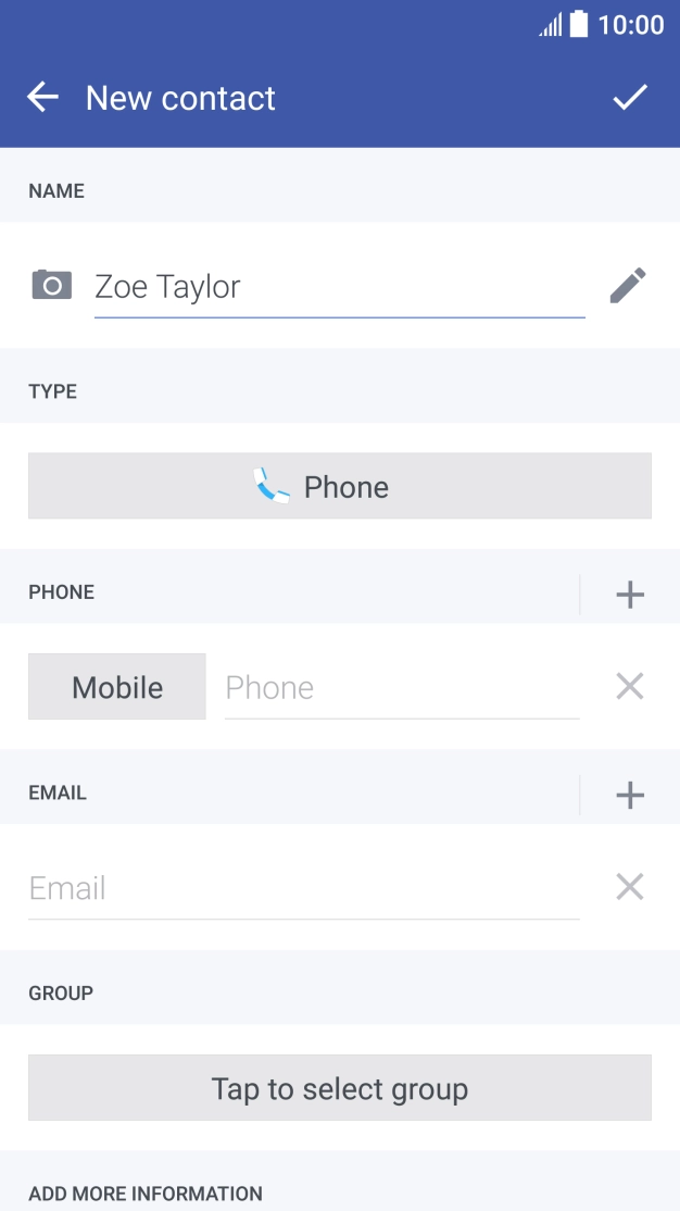 Press Phone and key in the required phone number.