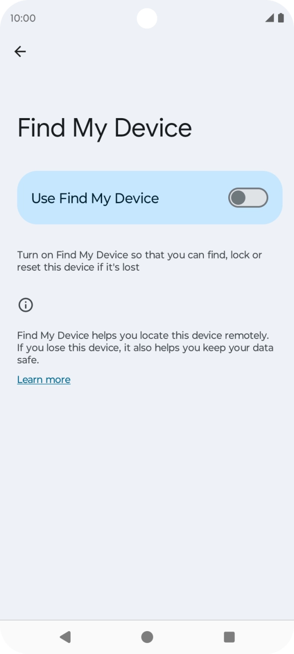 Press the indicator next to Press the indicator next to