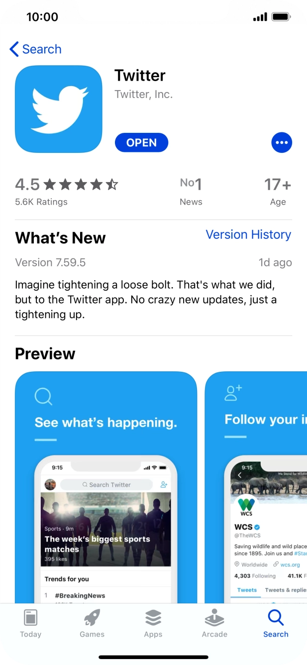 Slide your finger upwards starting from the bottom of the screen to return to the home screen.