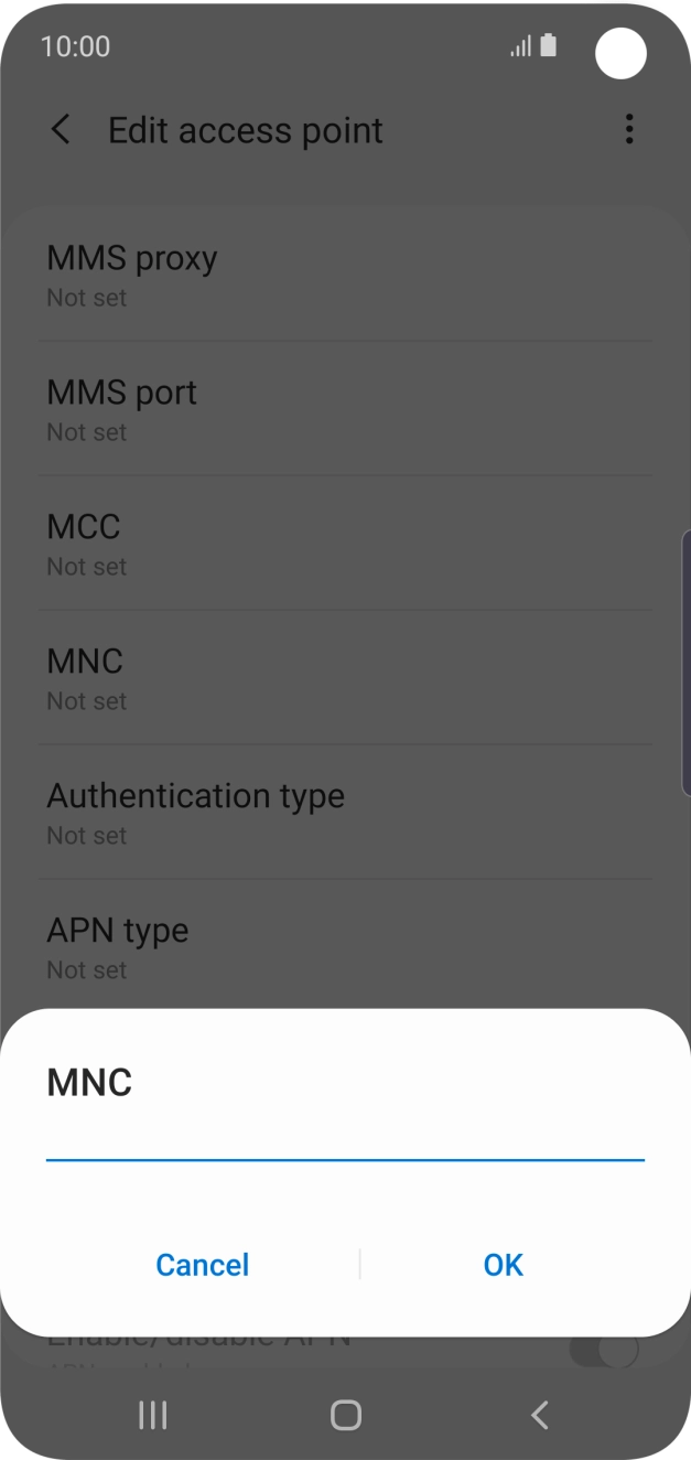 Key in 01 and press OK. Key in 01 and press OK.