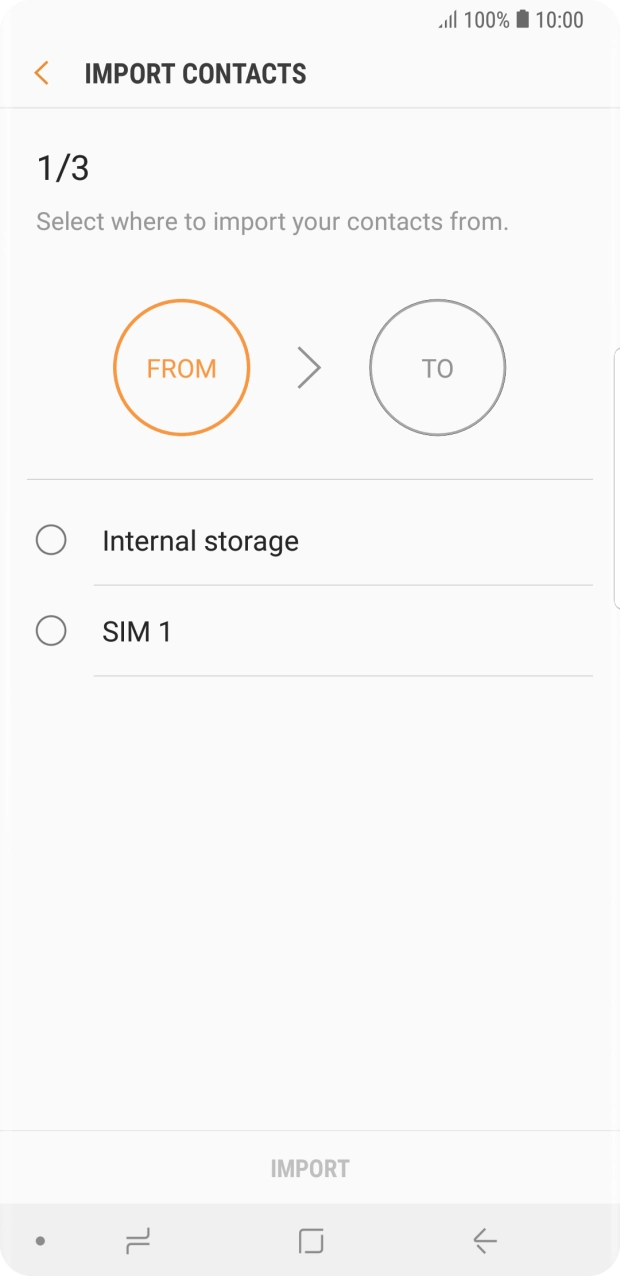 Press the name of your SIM.