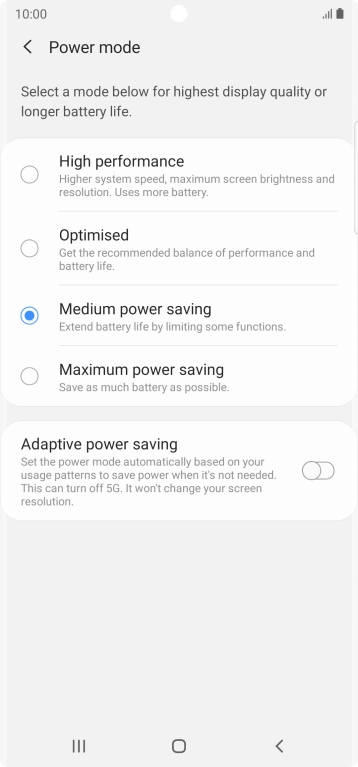 Press the Home key to return to the home screen. Press the Home key to return to the home screen.