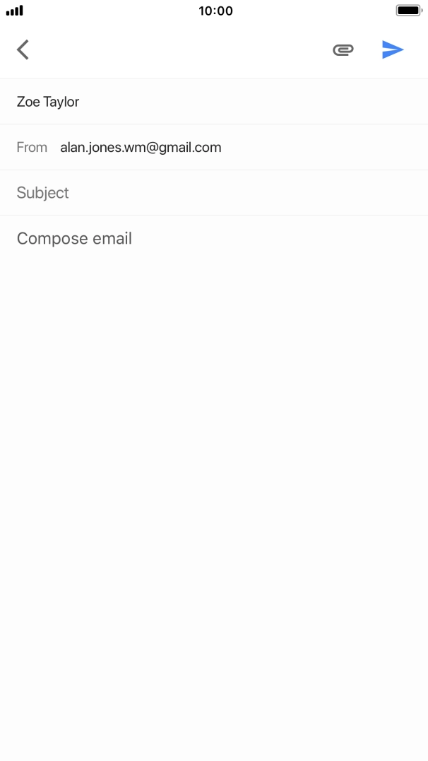 Press Subject and key in the required subject.