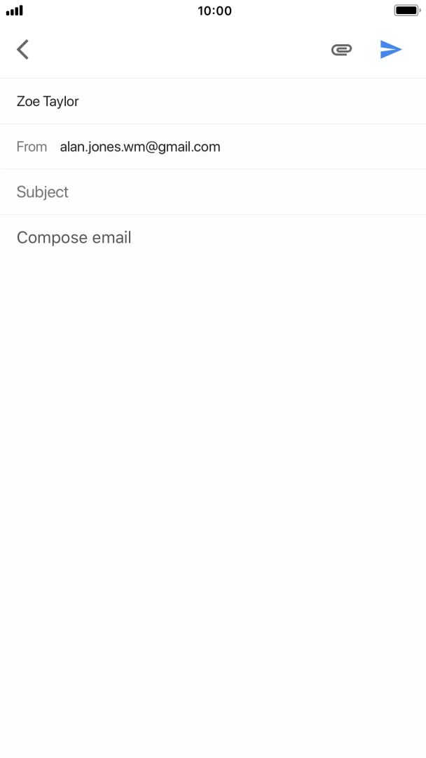 Press Subject and key in the required subject.