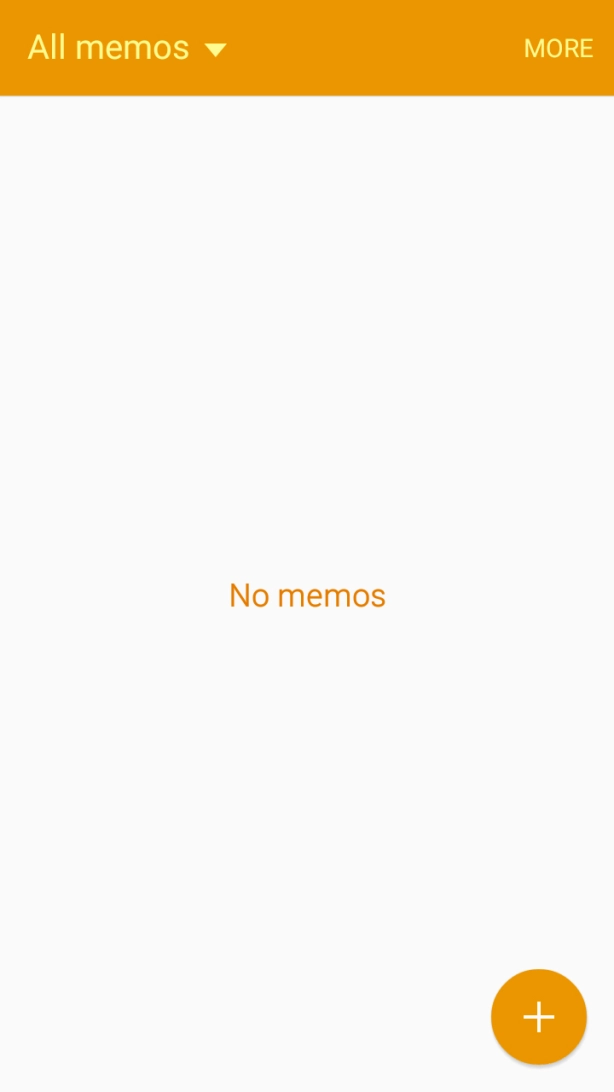 Press the new note icon.