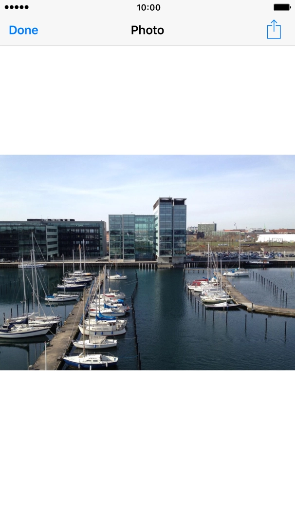 Press Done to return to the list of messages.