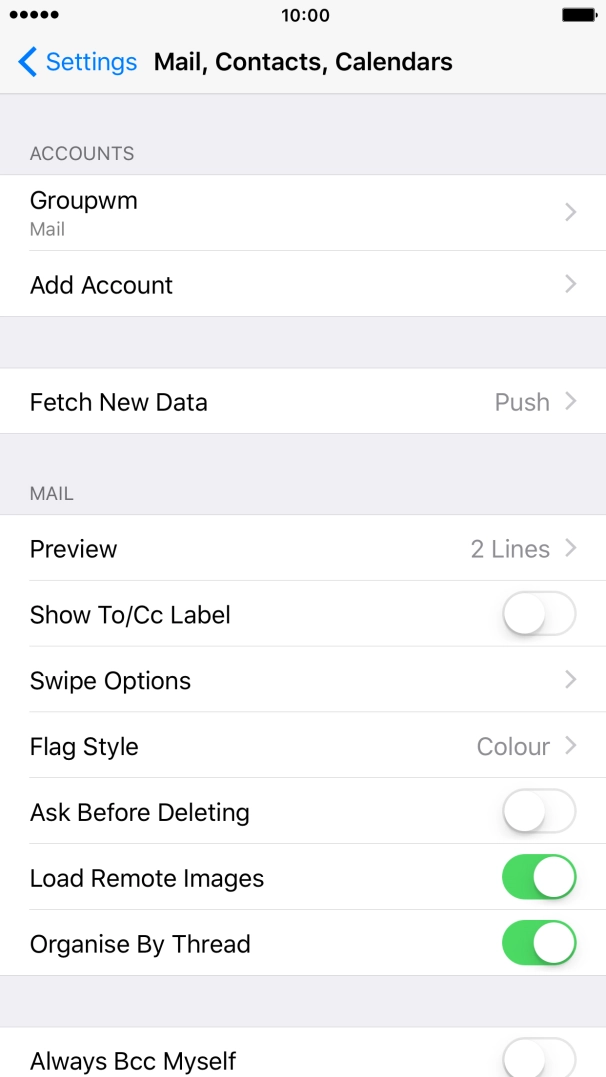 Press Fetch New Data.