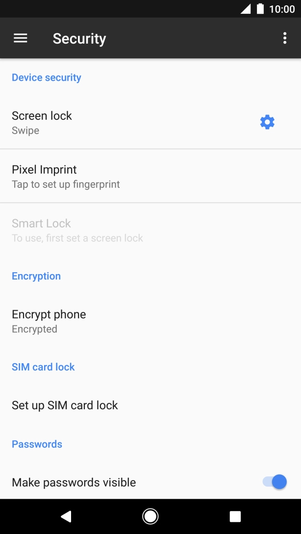 Press Pixel Imprint.