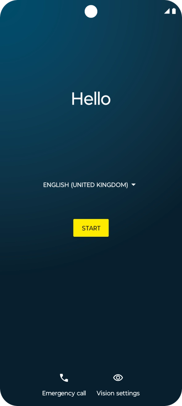 Press the drop down list.