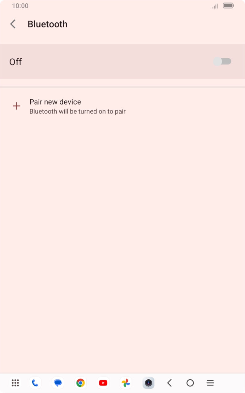 Press the indicator below 