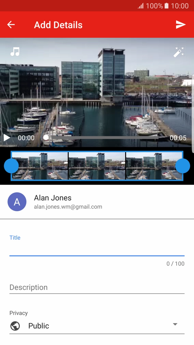Press the field below