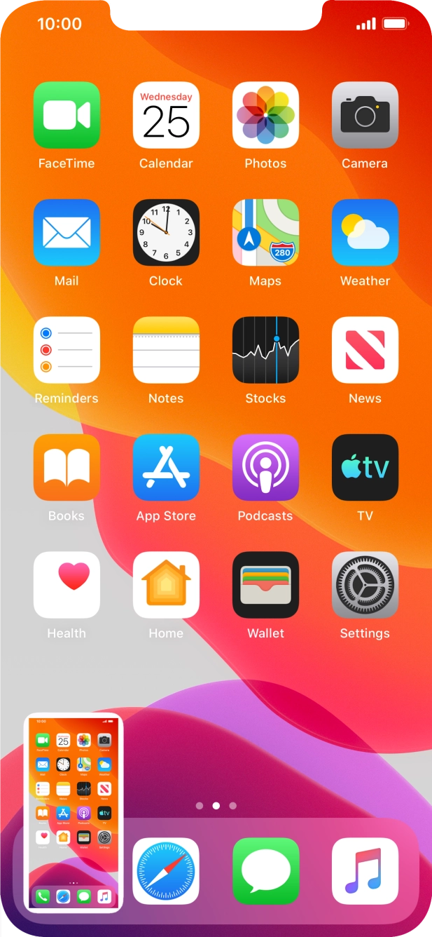 To edit your screenshot, press the screenshot and follow the instructions on the screen to make the required changes.