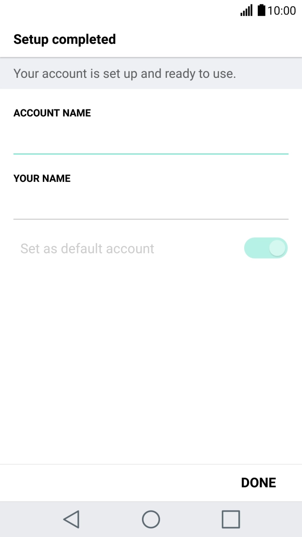 Press the field below 