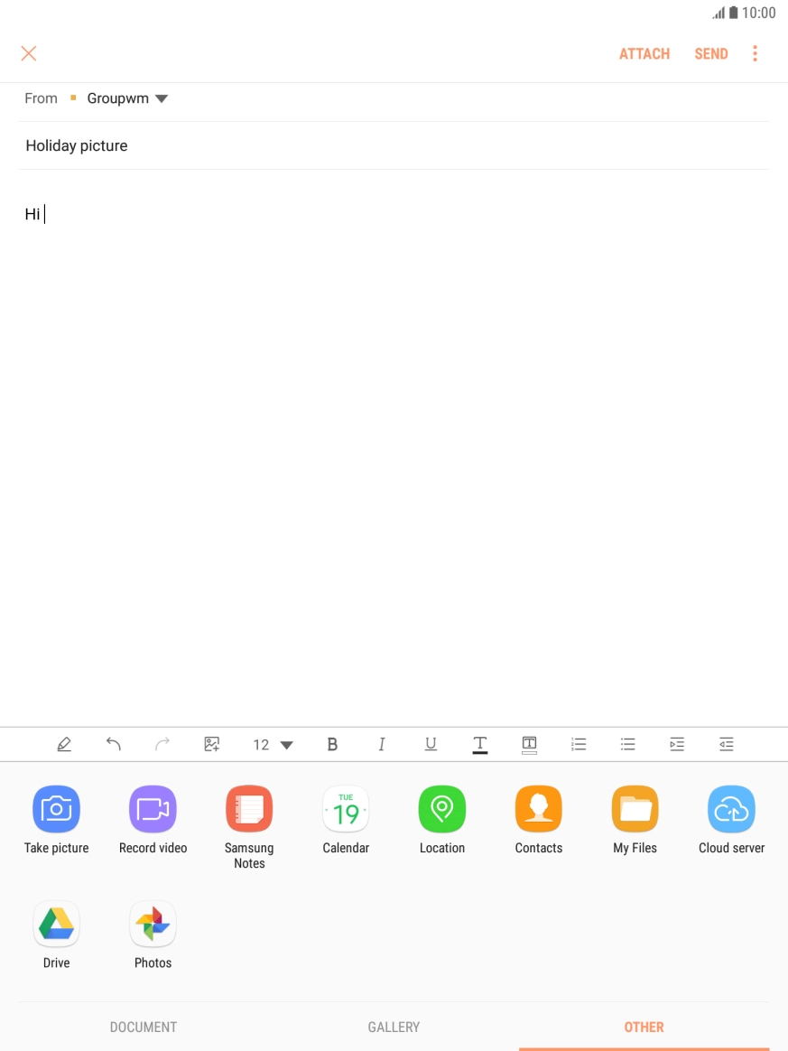 Press My Files and go to the required folder.