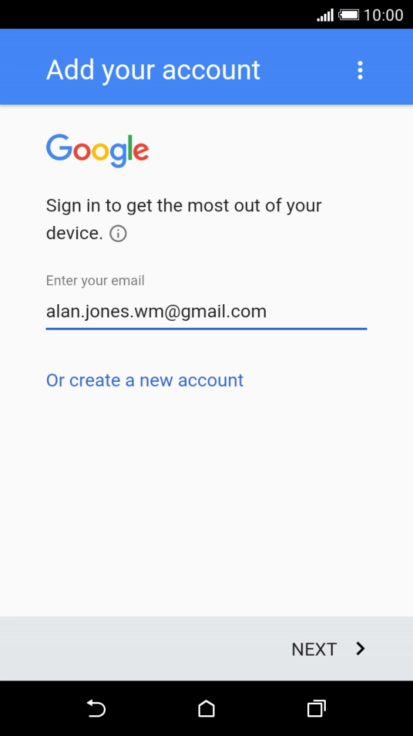 Press NEXT. Press NEXT.