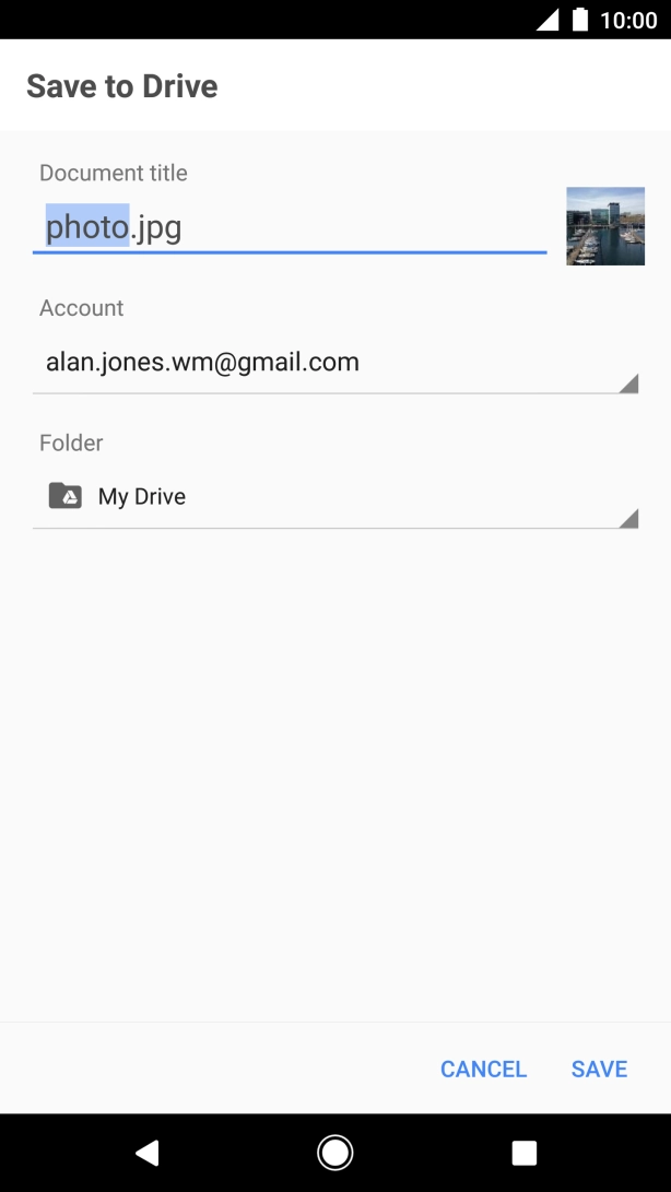 Press the drop down list below 