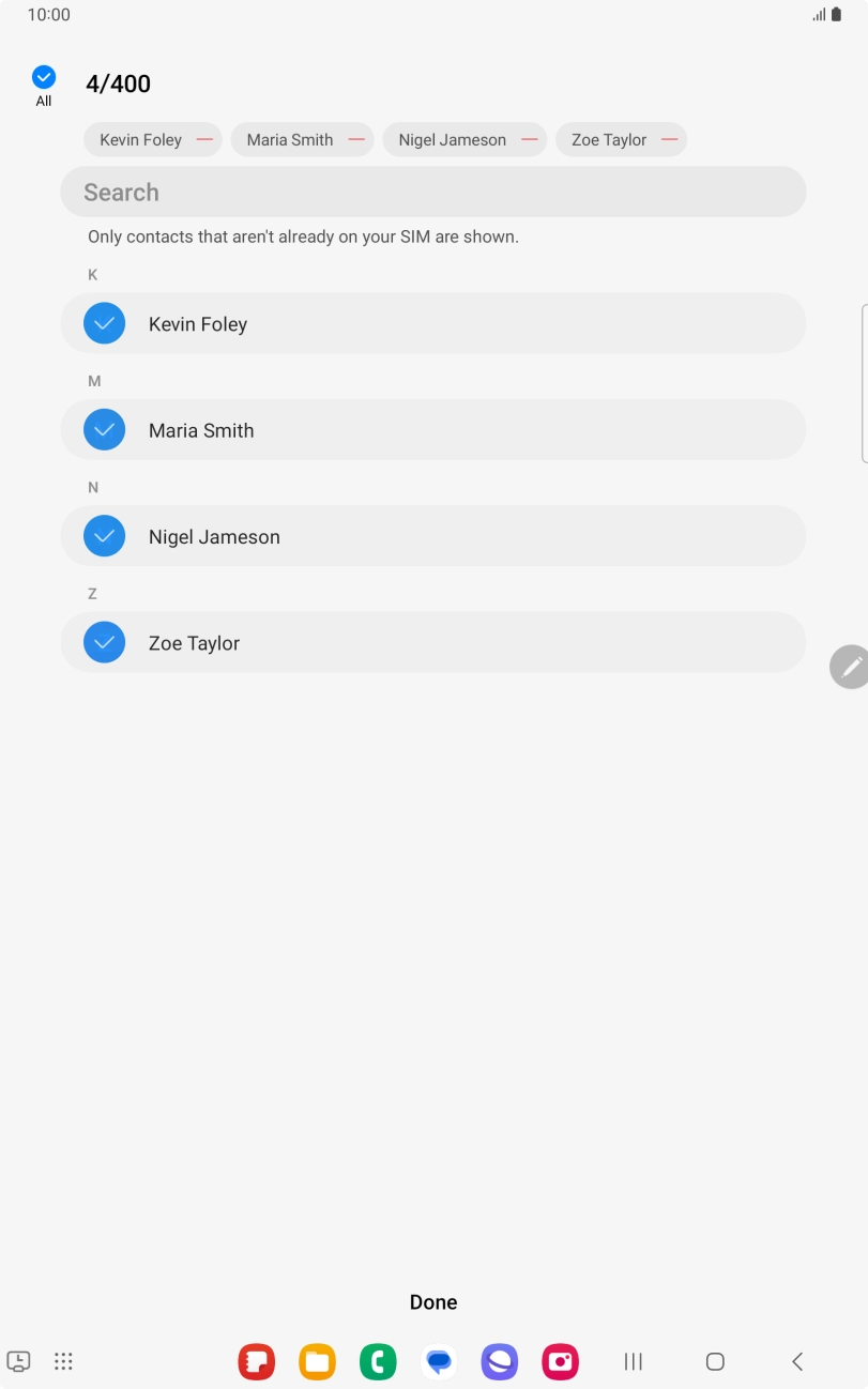 Press Done. Press Done.