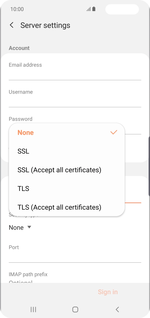 Press SSL to turn on the function.