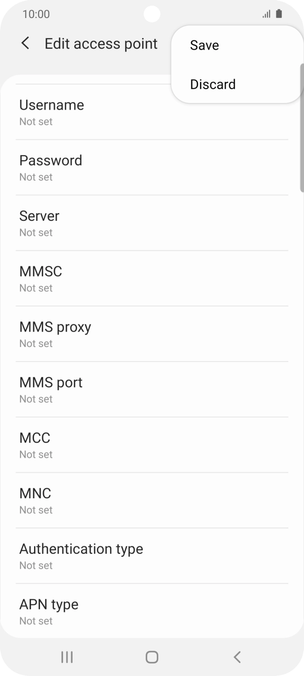Press Save. Press Save.