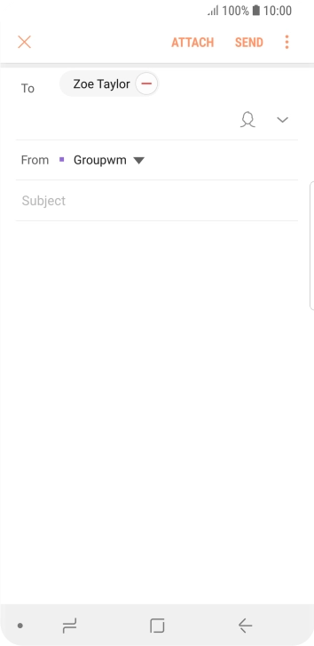 Press Subject and key in the required subject. Press Subject and key in the required subject.